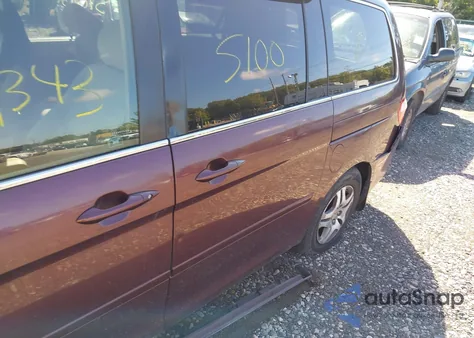 2007 Honda Odyssey Ex из США, поврежденный, VIN 5FNRL38477B417330